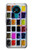 W3956 Watercolor Palette Box Graphic Funda Carcasa Case y Caso Del Tirón Funda para Nokia 3.4