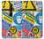 W3960 Safety Signs Sticker Collage Funda Carcasa Case y Caso Del Tirón Funda para Nokia 6.1, Nokia 6 2018