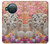 W3916 Alpaca Family Baby Alpaca Funda Carcasa Case y Caso Del Tirón Funda para Nokia X10