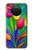 W3926 Colorful Tulip Oil Painting Funda Carcasa Case y Caso Del Tirón Funda para Nokia X10