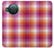 W3941 LGBT Lesbian Pride Flag Plaid Funda Carcasa Case y Caso Del Tirón Funda para Nokia X10