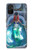 W3912 Cute Little Mermaid Aqua Spa Funda Carcasa Case y Caso Del Tirón Funda para OnePlus Nord N100