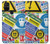 W3960 Safety Signs Sticker Collage Funda Carcasa Case y Caso Del Tirón Funda para OnePlus Nord N100