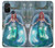 W3911 Cute Little Mermaid Aqua Spa Funda Carcasa Case y Caso Del Tirón Funda para OnePlus Nord N10 5G