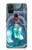 W3912 Cute Little Mermaid Aqua Spa Funda Carcasa Case y Caso Del Tirón Funda para OnePlus Nord N10 5G