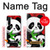 W3929 Cute Panda Eating Bamboo Funda Carcasa Case y Caso Del Tirón Funda para OnePlus Nord