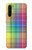 W3942 LGBTQ Rainbow Plaid Tartan Funda Carcasa Case y Caso Del Tirón Funda para OnePlus Nord