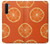 W3946 Seamless Orange Pattern Funda Carcasa Case y Caso Del Tirón Funda para OnePlus Nord