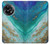 W3920 Abstract Ocean Blue Color Mixed Emerald Funda Carcasa Case y Caso Del Tirón Funda para OnePlus 11R