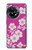 W3924 Cherry Blossom Pink Background Funda Carcasa Case y Caso Del Tirón Funda para OnePlus 11R