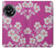 W3924 Cherry Blossom Pink Background Funda Carcasa Case y Caso Del Tirón Funda para OnePlus 11R
