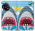 W3947 Shark Helicopter Cartoon Funda Carcasa Case y Caso Del Tirón Funda para OnePlus 11R