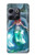 W3911 Cute Little Mermaid Aqua Spa Funda Carcasa Case y Caso Del Tirón Funda para OnePlus 10T