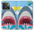 W3947 Shark Helicopter Cartoon Funda Carcasa Case y Caso Del Tirón Funda para OnePlus 10T