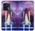 W3913 Colorful Nebula Space Shuttle Funda Carcasa Case y Caso Del Tirón Funda para OnePlus 10 Pro