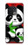 W3929 Cute Panda Eating Bamboo Funda Carcasa Case y Caso Del Tirón Funda para OnePlus 10 Pro