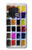 W3956 Watercolor Palette Box Graphic Funda Carcasa Case y Caso Del Tirón Funda para OnePlus 10 Pro