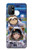 W3915 Raccoon Girl Baby Sloth Astronaut Suit Funda Carcasa Case y Caso Del Tirón Funda para OnePlus 8T