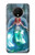 W3911 Cute Little Mermaid Aqua Spa Funda Carcasa Case y Caso Del Tirón Funda para OnePlus 7T