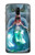 W3911 Cute Little Mermaid Aqua Spa Funda Carcasa Case y Caso Del Tirón Funda para OnePlus 6