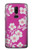 W3924 Cherry Blossom Pink Background Funda Carcasa Case y Caso Del Tirón Funda para OnePlus 6