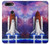 W3913 Colorful Nebula Space Shuttle Funda Carcasa Case y Caso Del Tirón Funda para OnePlus 5T