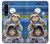 W3915 Raccoon Girl Baby Sloth Astronaut Suit Funda Carcasa Case y Caso Del Tirón Funda para Sony Xperia 1 IV