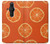 W3946 Seamless Orange Pattern Funda Carcasa Case y Caso Del Tirón Funda para Sony Xperia Pro-I