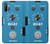 W3962 Guitar Analog Delay Graphic Funda Carcasa Case y Caso Del Tirón Funda para Sony Xperia 10 III