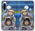 W3915 Raccoon Girl Baby Sloth Astronaut Suit Funda Carcasa Case y Caso Del Tirón Funda para Sony Xperia 5 IV