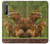 W3917 Capybara Family Giant Guinea Pig Funda Carcasa Case y Caso Del Tirón Funda para Sony Xperia 1 II