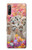 W3916 Alpaca Family Baby Alpaca Funda Carcasa Case y Caso Del Tirón Funda para Sony Xperia L4