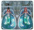 W3911 Cute Little Mermaid Aqua Spa Funda Carcasa Case y Caso Del Tirón Funda para Sony Xperia XA2