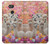 W3916 Alpaca Family Baby Alpaca Funda Carcasa Case y Caso Del Tirón Funda para Sony Xperia XA2