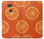 W3946 Seamless Orange Pattern Funda Carcasa Case y Caso Del Tirón Funda para Sony Xperia XA2