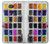 W3956 Watercolor Palette Box Graphic Funda Carcasa Case y Caso Del Tirón Funda para Sony Xperia XA2
