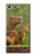 W3917 Capybara Family Giant Guinea Pig Funda Carcasa Case y Caso Del Tirón Funda para Sony Xperia XZ Premium