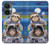 W3915 Raccoon Girl Baby Sloth Astronaut Suit Funda Carcasa Case y Caso Del Tirón Funda para OnePlus Nord CE 3 Lite, Nord N30 5G