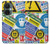 W3960 Safety Signs Sticker Collage Funda Carcasa Case y Caso Del Tirón Funda para OnePlus Nord CE 3 Lite, Nord N30 5G