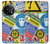 W3960 Safety Signs Sticker Collage Funda Carcasa Case y Caso Del Tirón Funda para OnePlus 11