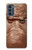 W3940 Leather Mad Face Graphic Paint Funda Carcasa Case y Caso Del Tirón Funda para Motorola Moto G62 5G