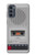 W3953 Vintage Cassette Player Graphic Funda Carcasa Case y Caso Del Tirón Funda para Motorola Moto G62 5G