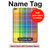 W3942 LGBTQ Rainbow Plaid Tartan Funda Carcasa Case para iPad Pro 10.5, iPad Air (2019, 3rd)