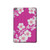 W3924 Cherry Blossom Pink Background Funda Carcasa Case para iPad mini 4, iPad mini 5, iPad mini 5 (2019)