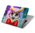 W3934 Fantasy Nerd Owl Funda Carcasa Case para MacBook Pro Retina 13″ - A1425, A1502