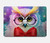 W3934 Fantasy Nerd Owl Funda Carcasa Case para MacBook Pro 15″ - A1707, A1990