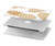 W3718 Seamless Pineapple Funda Carcasa Case para MacBook Air 15″ (2023,2024) - A2941, A3114