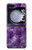 W3713 Purple Quartz Amethyst Graphic Printed Funda Carcasa Case y Caso Del Tirón Funda para Samsung Galaxy Z Flip 5