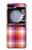 W3941 LGBT Lesbian Pride Flag Plaid Funda Carcasa Case y Caso Del Tirón Funda para Samsung Galaxy Z Flip 5