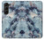 W2689 Blue Marble Texture Graphic Printed Funda Carcasa Case y Caso Del Tirón Funda para Samsung Galaxy Z Fold 5